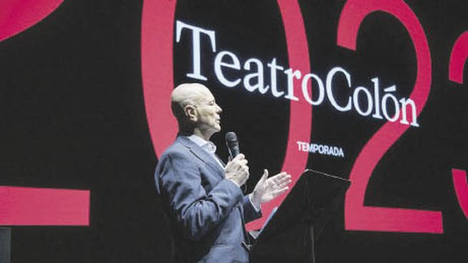 Temporada 2023. El director del Teatro Colón, Jorge Telerman.