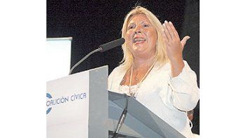 ámbito.com | Elisa Carrió,tras la alianzaen Capital,omitió nombrara Telerman ensu coaliciónnacional.