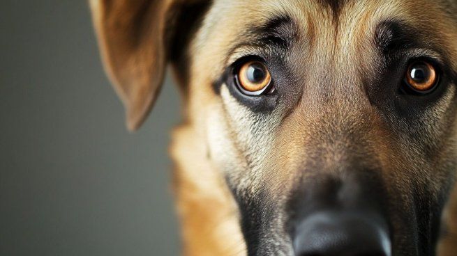 Bud, el labrador viral, espera con paciencia su comida tras cumplir un curioso ritual que incluye elegir el plato y bajar la cabeza como si rezara.