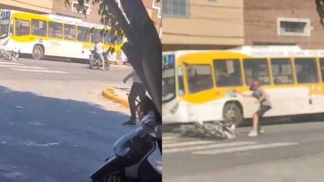 Brutal crimen en Quilmes: un motochorro mató a un hombre a la vista de todos para robarle la moto.