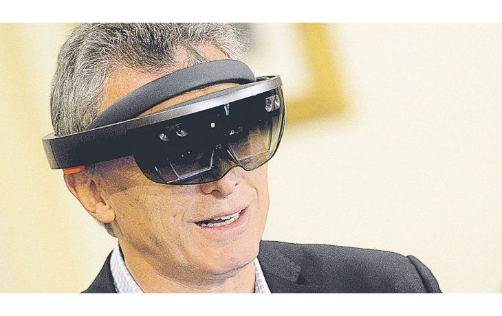 ámbito.com | Macri 3D.  El Presidente, con gafas de realidad virtual. El Senado votaría un nuevo proyecto el miércoles y Diputados aprobaría la ley el 28.