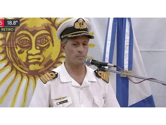 Enrique Balbi, vocero de la Armada (Captura de TV)