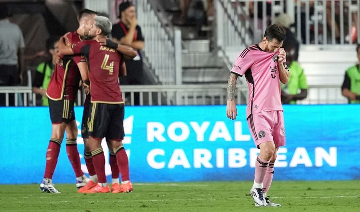 Messi scored Inter's partial equality but ten minutes later, Poland's Bartosz Slisz scored Atlanta's third goal.