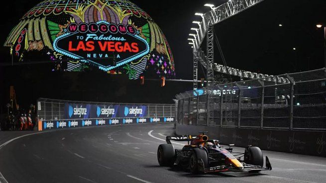 Max Verstappen, amo y señor del circuito callejero de Las Vegas