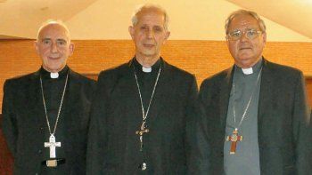 Carlos Malfa, Mario Poli y Oscar Ojea.
