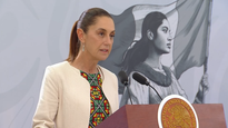 Claudia Sheinbaum, desde Cancún, en la Mañanera del Pueblo.