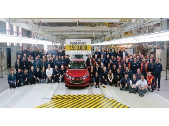 General Motors llegó al millón y medio