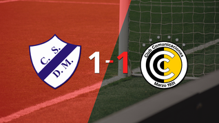 dep. merlo logro sacar el empate de local frente a comunicaciones
