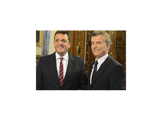 Sergio Massa y Mauricio Macri.