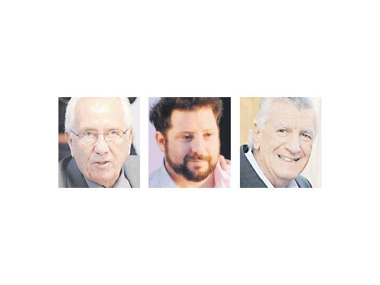 Héctor Recalde, José Ottavis y José Luis Gioja