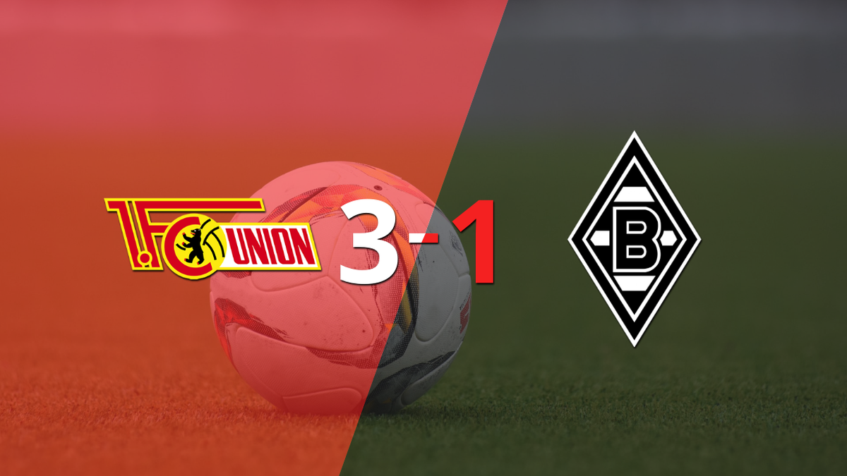 Without many complications, Unión Berlin beat B. Mönchengladbach 3-1