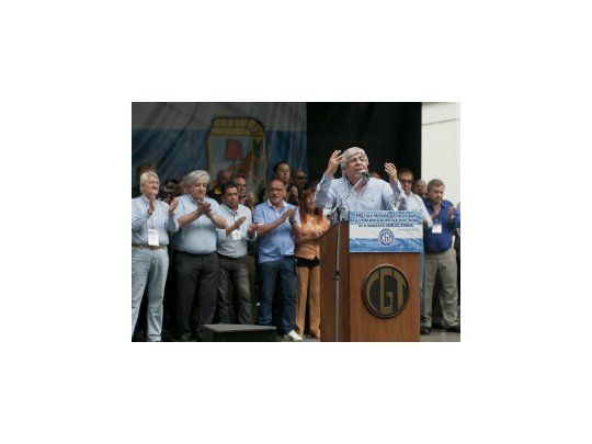 Hugo Moyano.