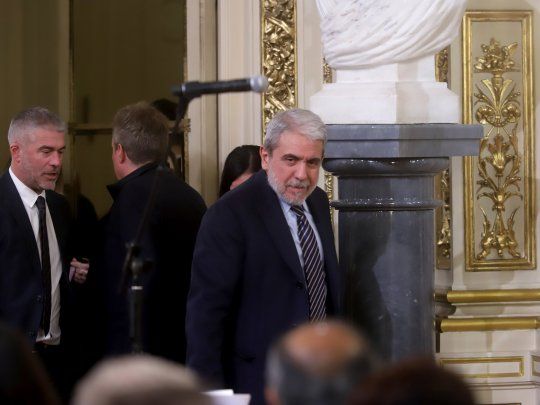 Aníbal Fernández, ministro de Seguridad.