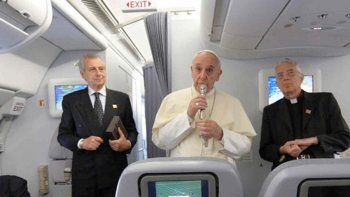 ironia del papa sobre cuando regresara a la argentina: pregunteselo al padre eterno