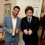 El presidente Javier Milei se reunió en su despacho de Casa Rosada con Yosef Chaim Ohana, El presidente Javier Milei se reunió en su despacho de Casa Rosada con Yosef Chaim Ohana,