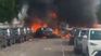 Las aeronaves colisionaron en pleno vuelo sobre una zona de Barra da Tijuca y cayeron sobre un estacionamiento. El impacto provocó explosiones, incendios y dejó al menos seis víctimas fatales.