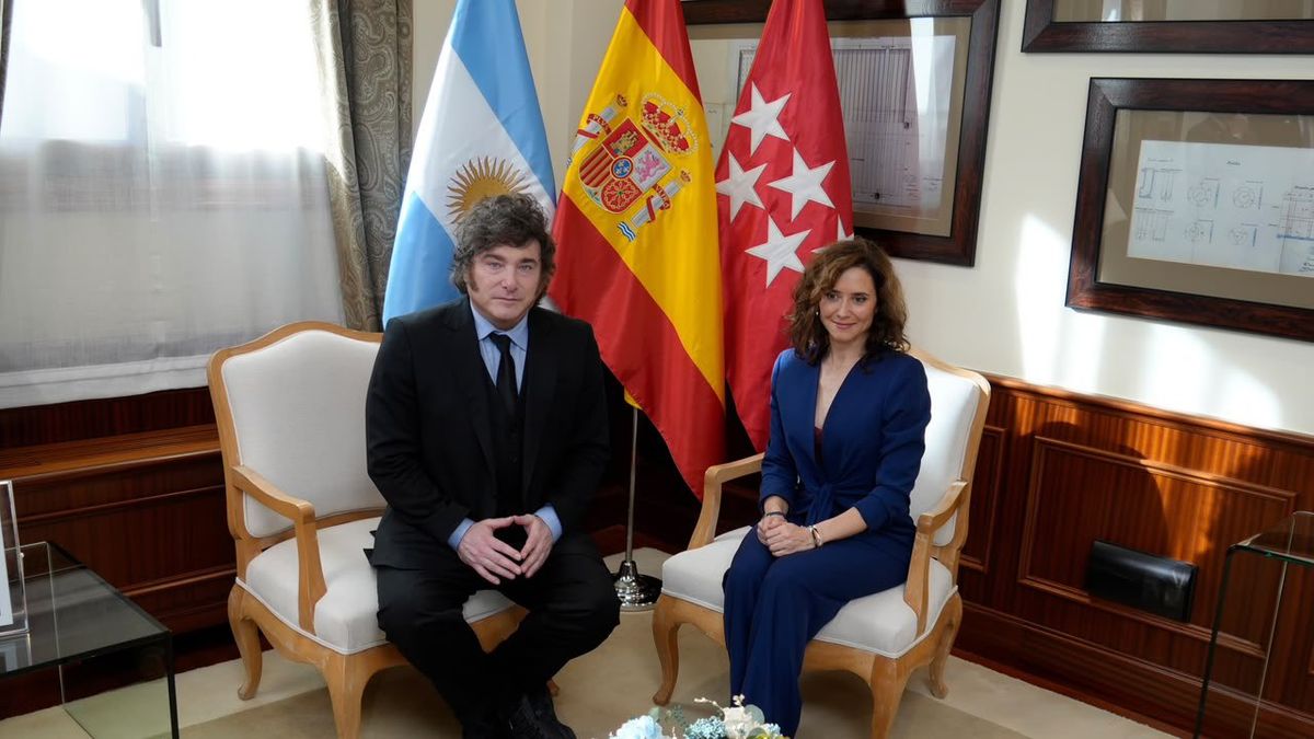 Javier Milei se reunió con Isabel Díaz Ayuso tras redoblar su ofensiva contra el socialismo español