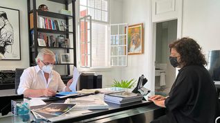 Alberto Fernández recibió a Carla Vizzotti para analizar la evolución de la pandemia