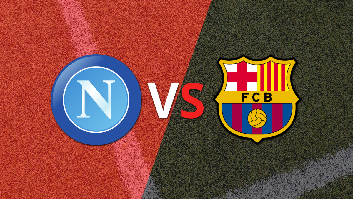 The series between Napoli and Barcelona is defined in the return