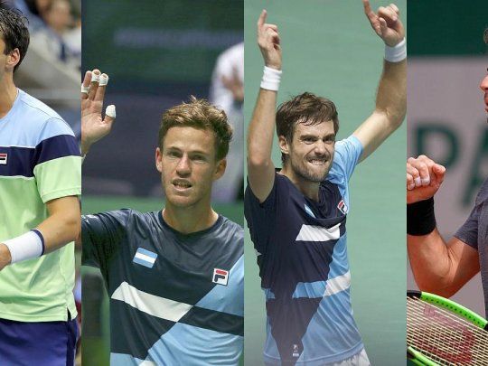 Horacio Zeballos, Diego Schwartzman, Guido Pella y Juan Ignacio Lóndero fueron, por distintos motivos, los tenistas argentinos destacados en 2019.