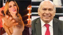 Aunque no confirmen el romance, este domino a Antonio Pérez Garibay, padre de Checo Pérez, y a la cantante Lucía Méndez se lo vieron tomados de la mano cuando asistieron a ver el partido Pumas-Monterrey.
