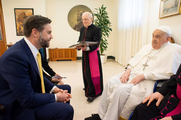 JD Vance fue el último funcionario que vio al papa Francisco con vida. JD Vance fue el último funcionario que vio al papa Francisco con vida.