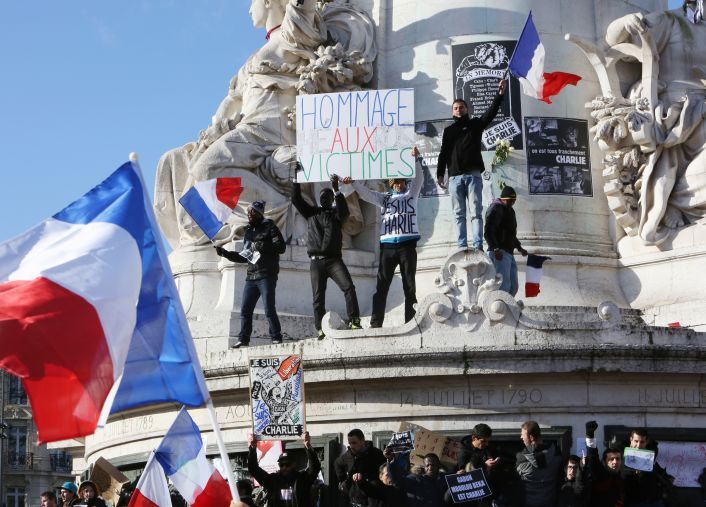 Histórica marcha en Francia contra el terrorismo movilizó 4 millones de personas (foto 2)