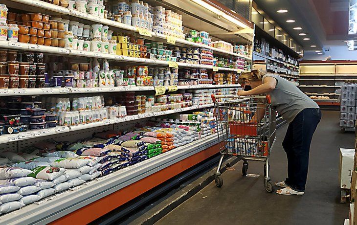ámbito.com | Consumo Gondolas Supermercados Inflacion Lacteos_07-04-2021