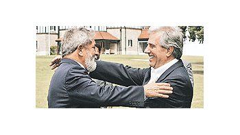 Tabaré Vázquez recibió a Lula en la estancia presidencial de Anchorena, en Colonia. Lasdificultades de Uruguay en el Mercosur fueron el eje de las conversaciones.