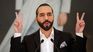 The president of El Salvador, Nayib Bukele.