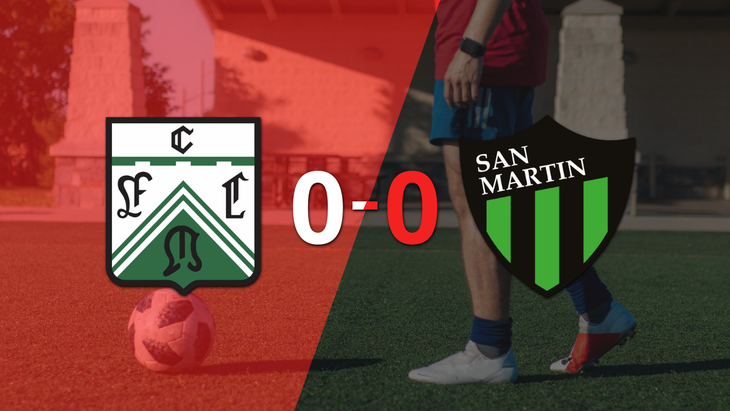 Ferro y San Martín (SJ) terminaron sin goles
