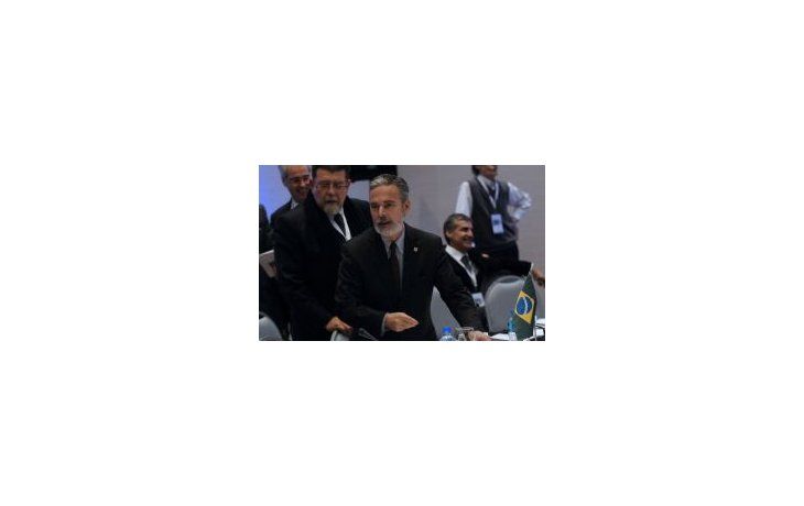 El canciller brasileño, Antonio Patriota.