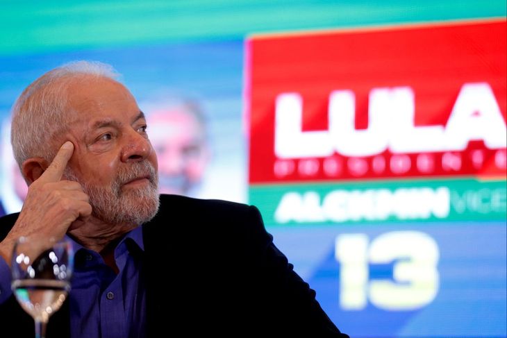 El exmandatario y candidato a la presidencia de Brasil, Lula da Silva.