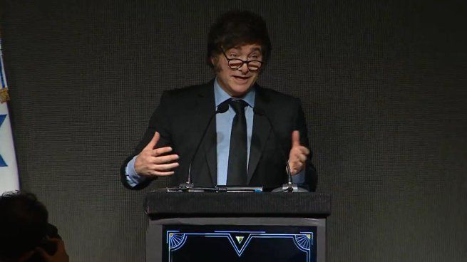 Javier Milei en el lanzamiento de la Fundación Israel Latin America Network (ILAN)