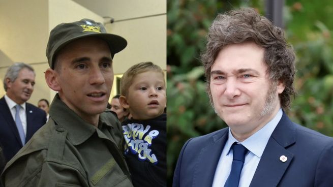 Javier Milei celebró la vuelta de Nahuel Gallo al país.