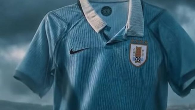 La AUF presentó la nueva camiseta de Uruguay de cara al Mundial 2026.