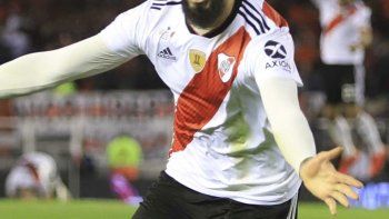 La camiseta de River, sin sponsor.