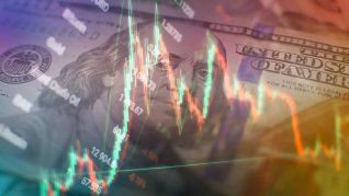 El riesgo país opera en 1.082 puntos. 