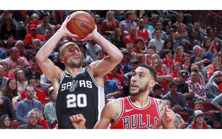 Ginóbili aportó 5 puntos en la victoria de San Antonio Spurs sobre Chicago Bulls.