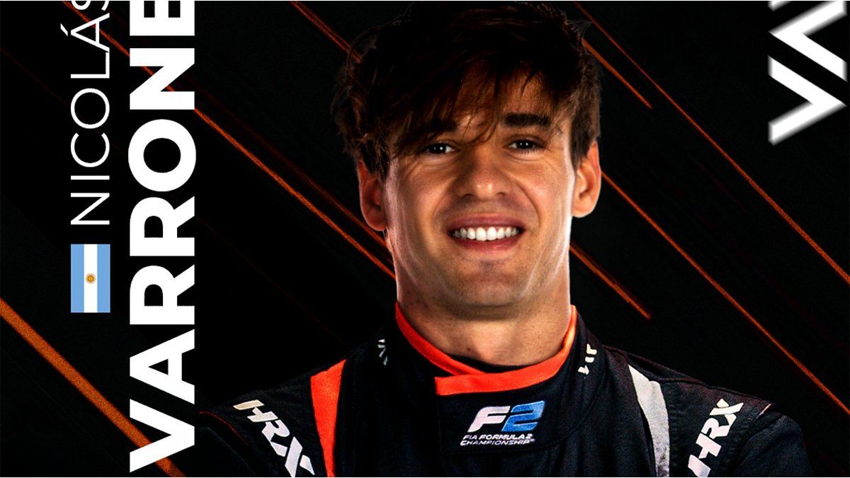Nicolás Varrone, the Argentine who will race in F2 in 2026, begins his path to Formula 1