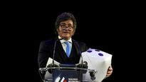 Javier Milei fue el principal disertante de un foro económico de Madrid.