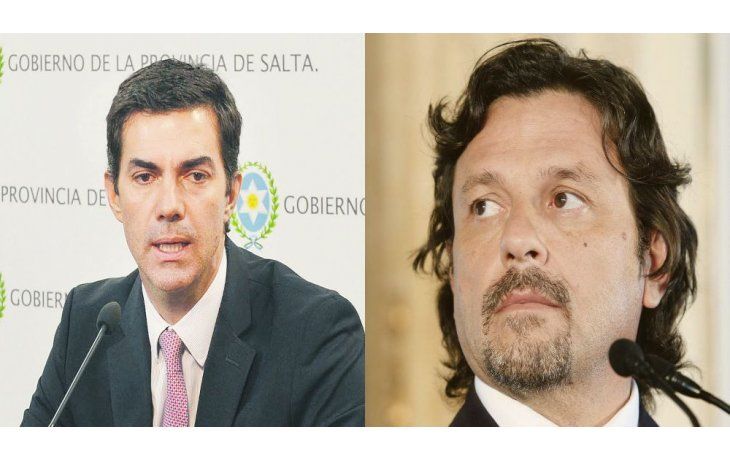 Juan Manuel Urtubey y Gustavo Sáenz
