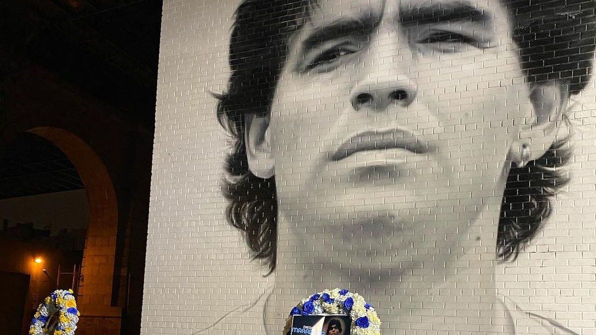 La historia detrás del mural de Maradona en Nueva York