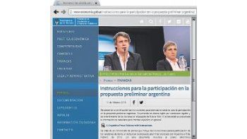 Economía publicó instructivo para los bonistas que acepten la oferta