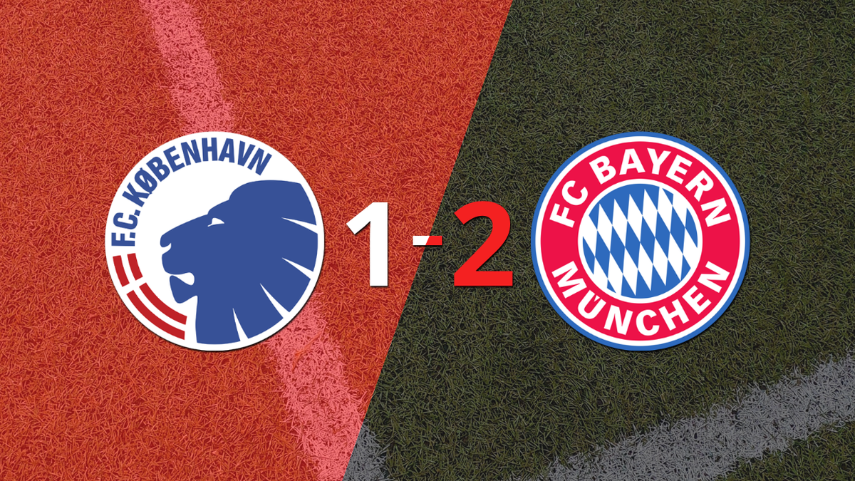 Bayern Munich beat FC Copenhagen as a visitor Bayern Munich beat FC Copenhagen as a visitor