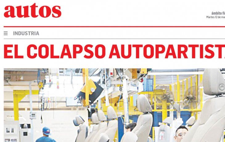 Edición impresa del suplemento Autos