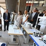 Osvaldo Jaldo junto a la ministra de Educación, Susana Montaldo, durante la entrega de equipamiento para escuelas en la previa del inicio de las clases. Osvaldo Jaldo junto a la ministra de Educación, Susana Montaldo, durante la entrega de equipamiento para escuelas en la previa del inicio de las clases.