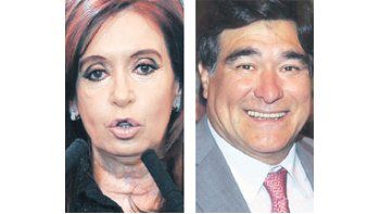 Cristina de Kirchner y Carlos Zannini
