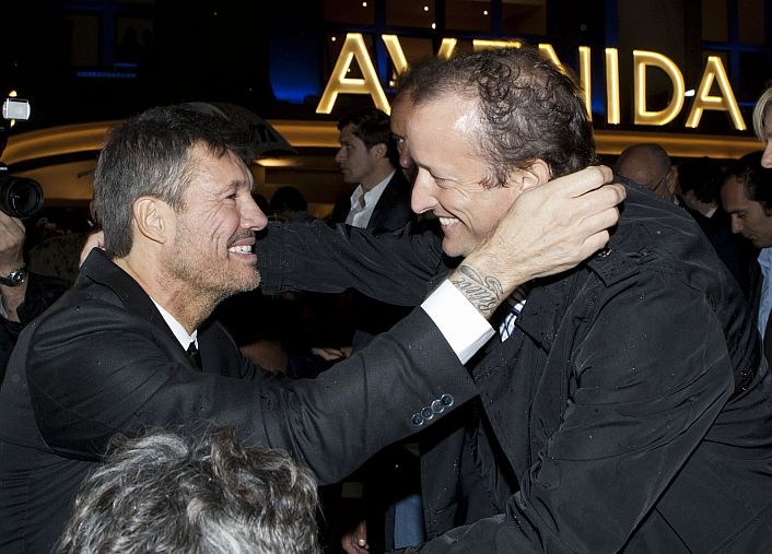 Insaurralde participó de un evento junto a Tinelli en Bolivar.