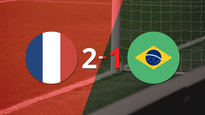 francia logro una victoria de local por 2 a 1 frente a brasil